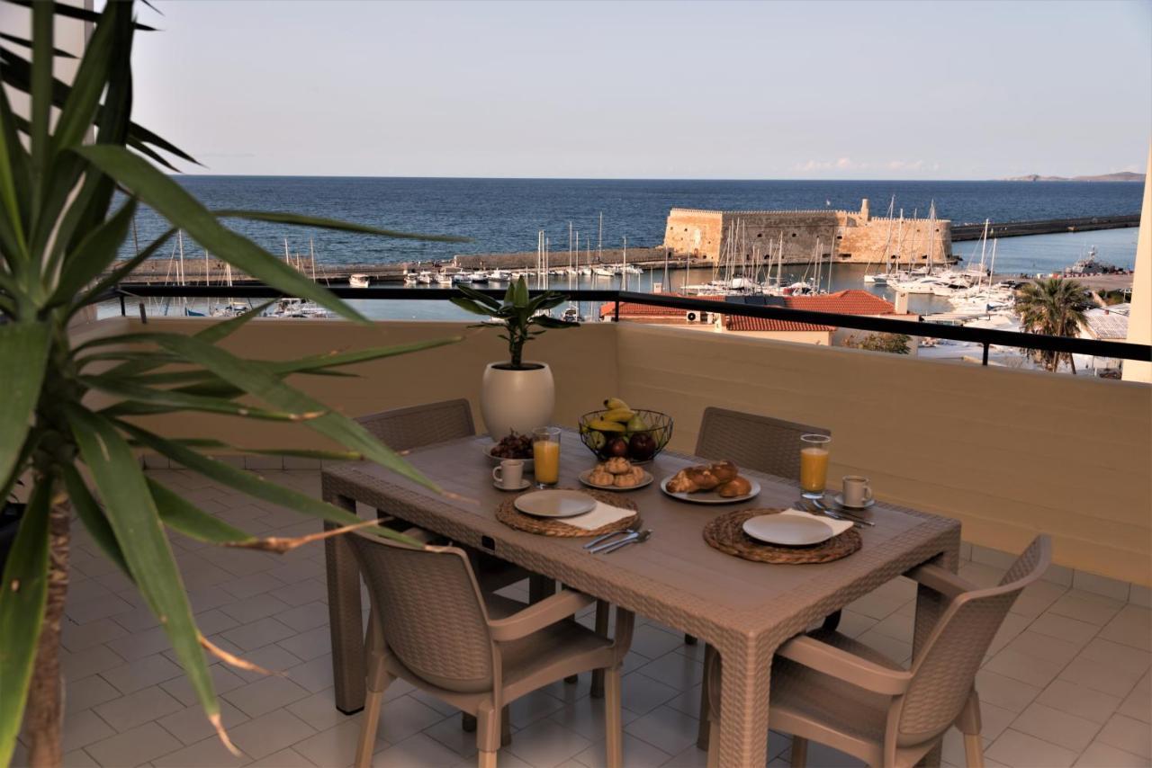 Koules Sea View City Apartment Ираклион Экстерьер фото